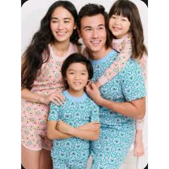 Disney Hanna Andersson Collection Adult S Organic Short John Pajama Set Mickey - Picture 16 of 16